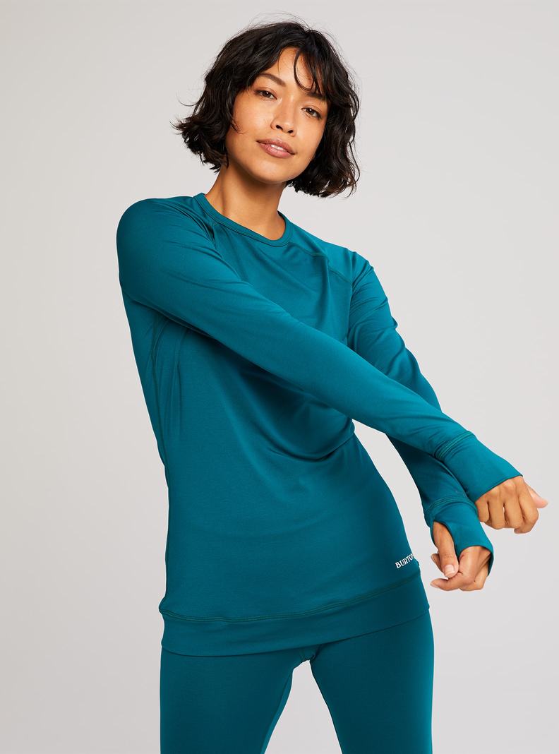 Blue Burton Lightweight X Women's Base Layer Top | CIYAGD197