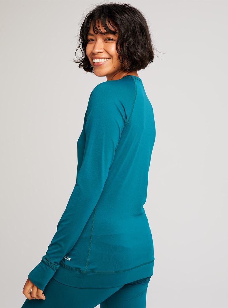 Blue Burton Lightweight X Women's Base Layer Top | CIYAGD197