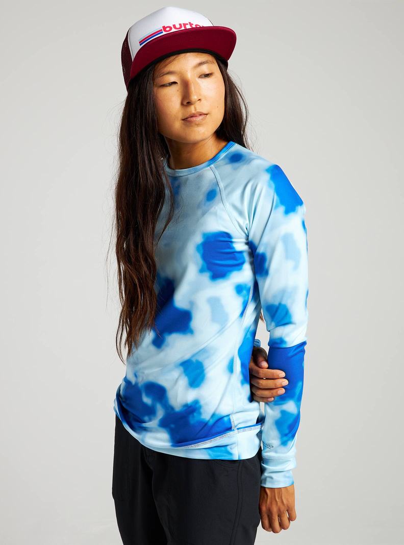 Blue Burton Lightweight X Women's Base Layer Top | IEZNOJ462