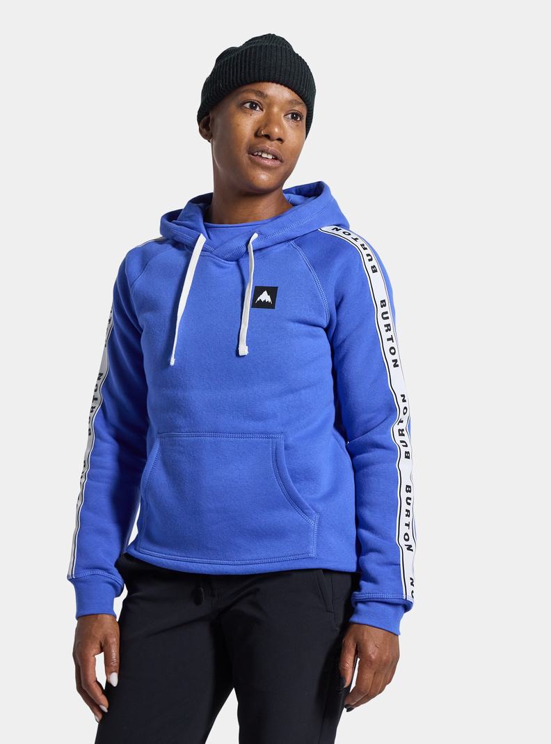 Blue Burton Lost Things Pullover Women's Hoodies | WBHDLP914