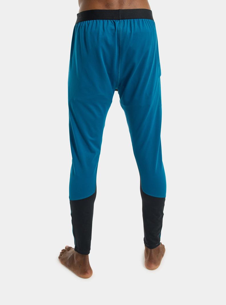 Blue Burton Midweight X Base Layer Pants Men's Base Layer Pants | RQVPGK654