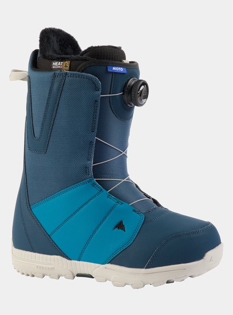 Blue Burton Moto BOA® Men\'s Snowboard Boots | DTINWU139