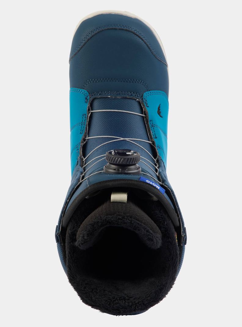 Blue Burton Moto BOA® (Wide) Men's Snowboard Boots | QJTPIU748