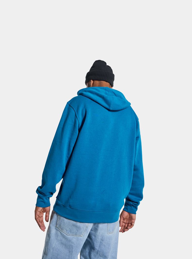 Blue Burton Mountain Pullover Men's Hoodies | ICXUQY327