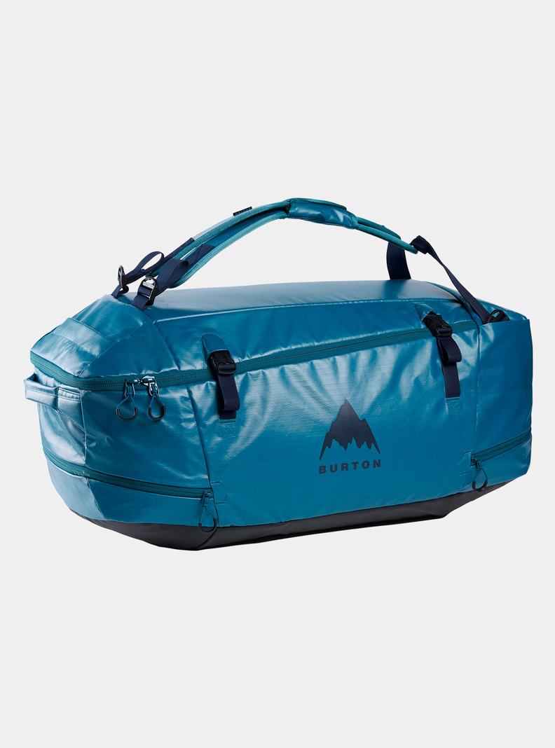 Blue Burton Multipath 90L Large Duffel Unisex Backpacks | TOWKRN538