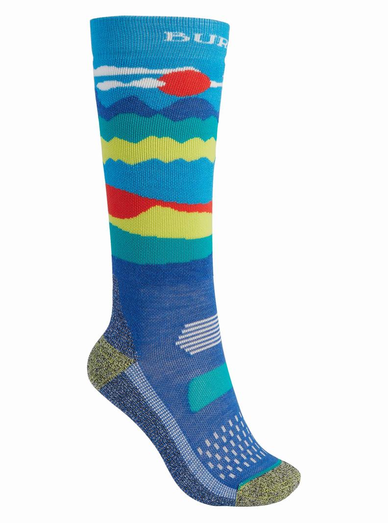 Blue Burton Performance Midweight Kids\' Socks | LCZSAK789