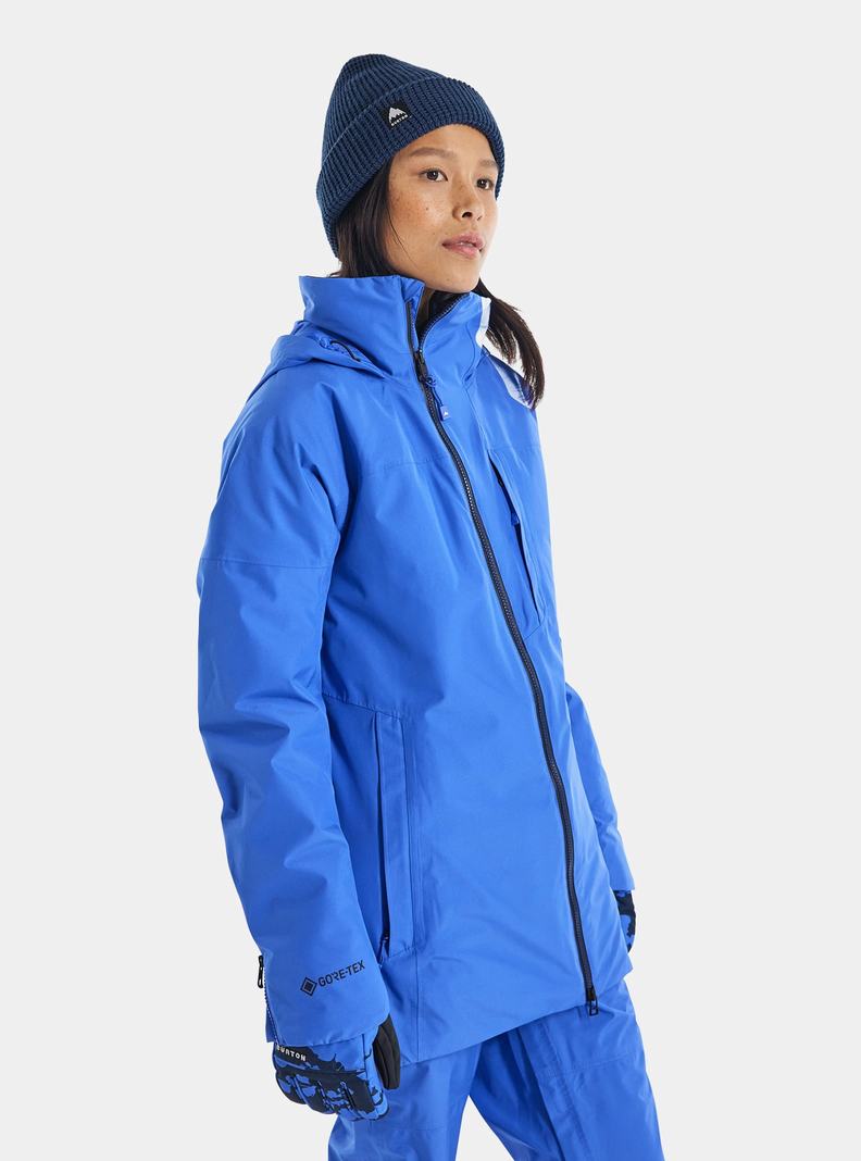 Blue Burton Pillowline GORE-TEX 2L Women's Ski Jackets | DLBNOH820