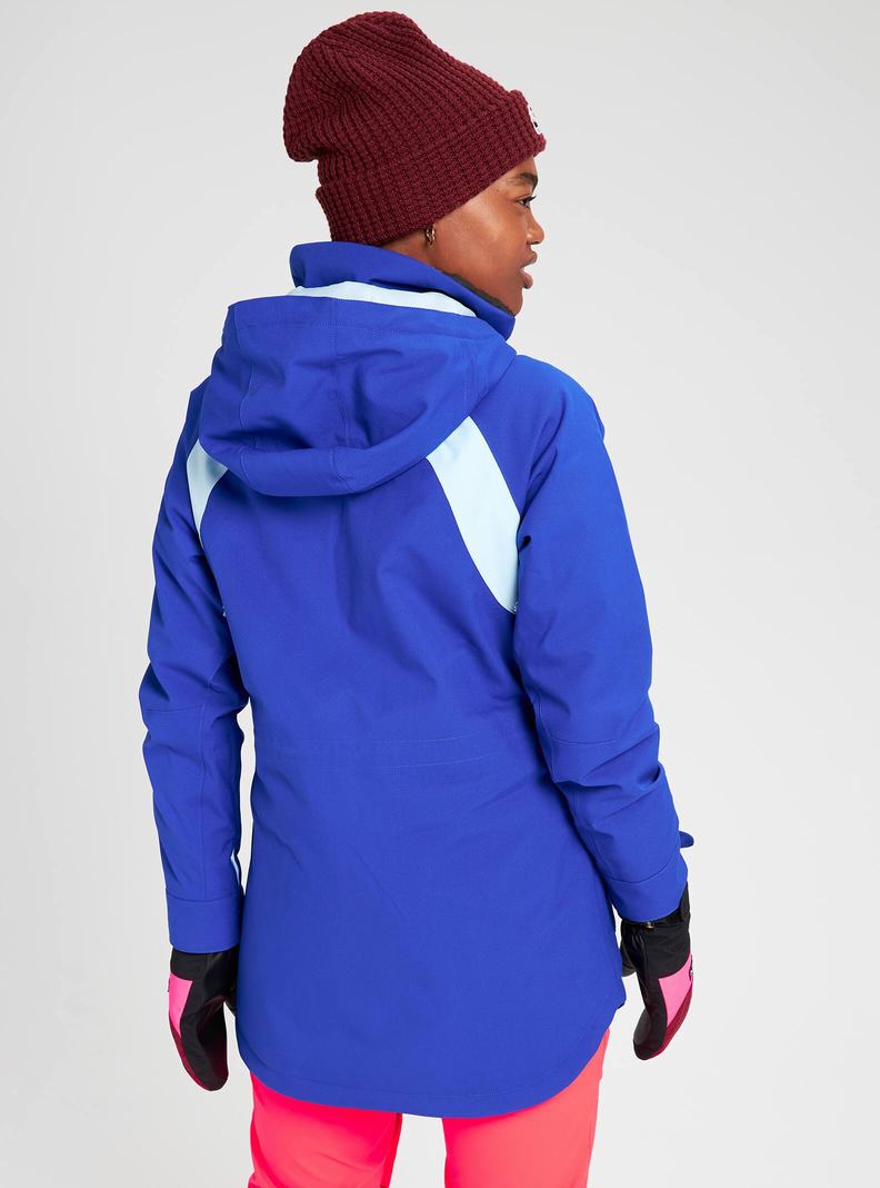 Blue Burton Prowess Women's Ski Jackets | HWZCTP951