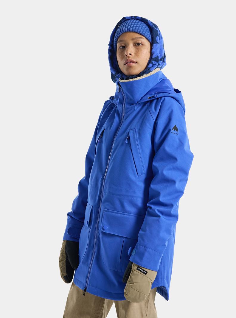 Blue Burton Prowess Women's Ski Jackets | NYRGAT481