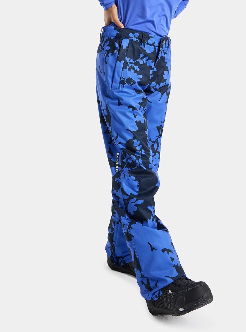 Blue Burton Society 2L Women's Ski Pants | TGWXKB140