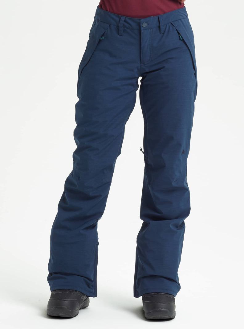 Blue Burton Society - Short Women's Ski Pants | UIMHXZ890