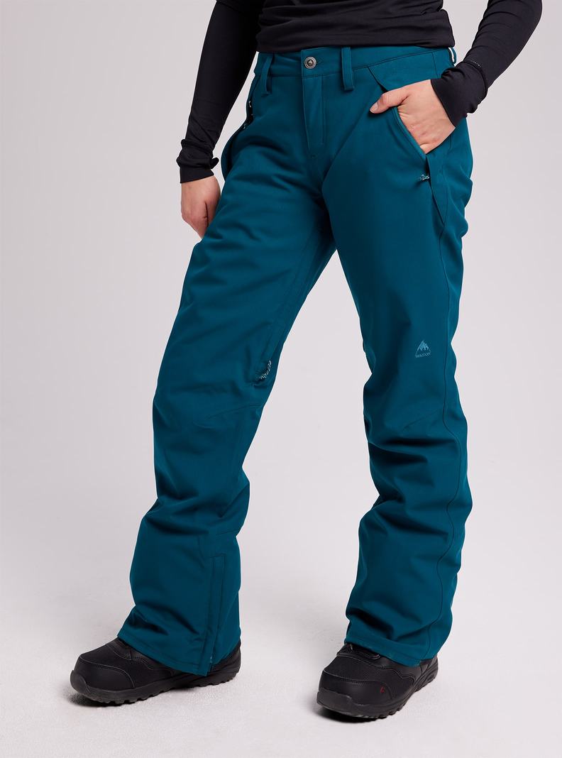 Blue Burton Society Women's Ski Pants | CZBPXG809