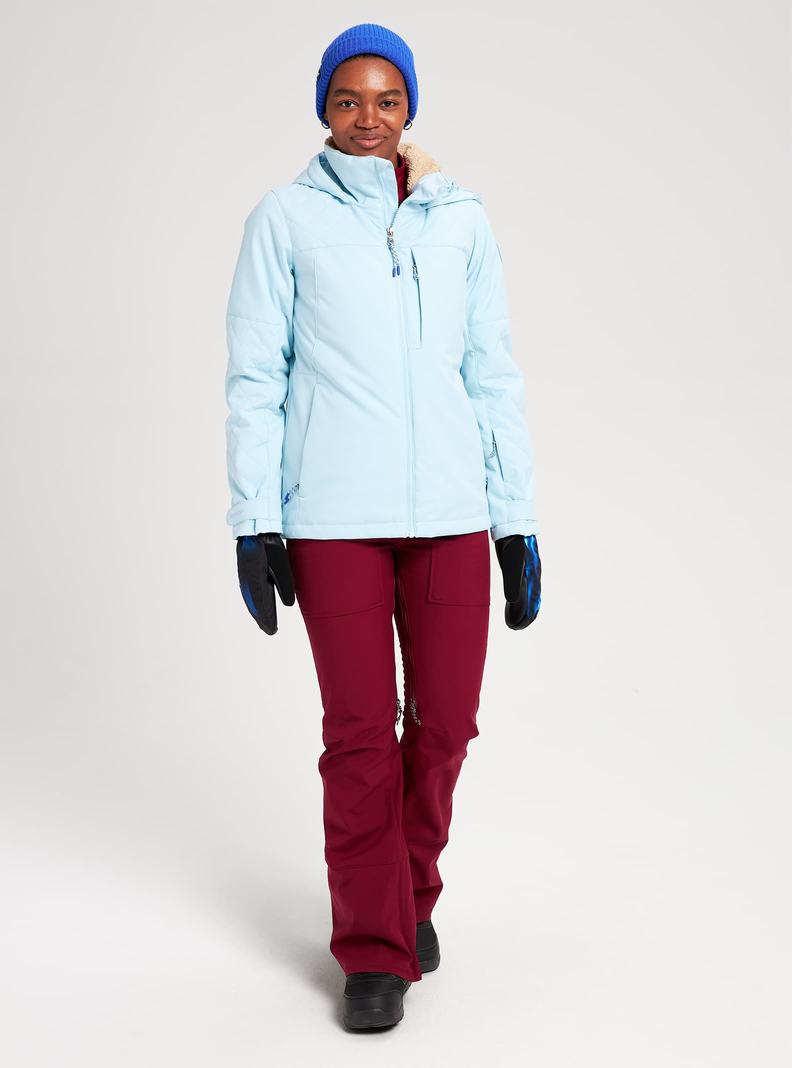 Blue Burton Tulum Stretch Women's Ski Jackets | DRSPMA972