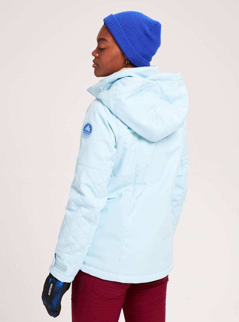 Blue Burton Tulum Stretch Women's Ski Jackets | DRSPMA972