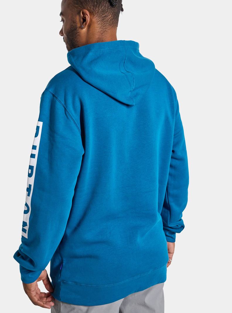 Blue Burton Vault Pullover Men's Hoodies | VKBPIW172