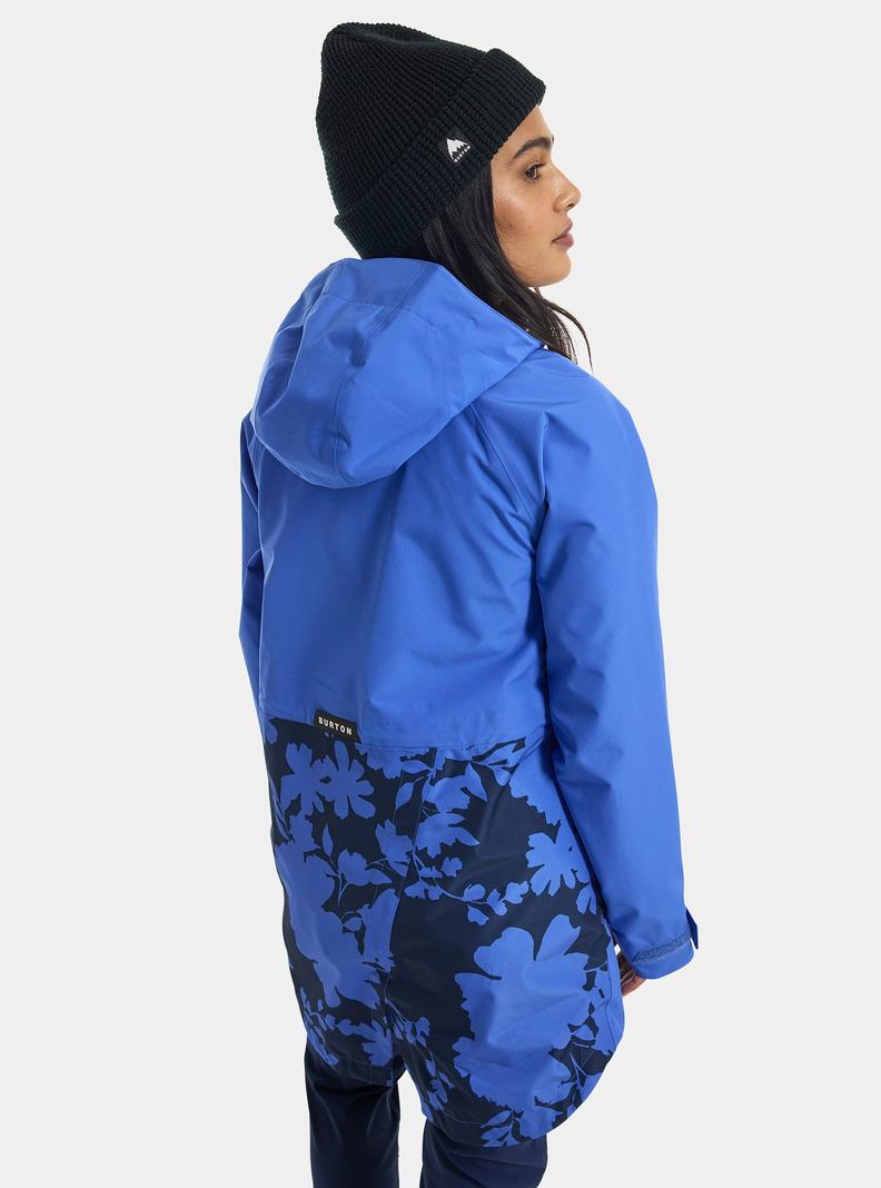 Blue Burton Veridry 2L Rain Women's Ski Jackets | OXTYHU271