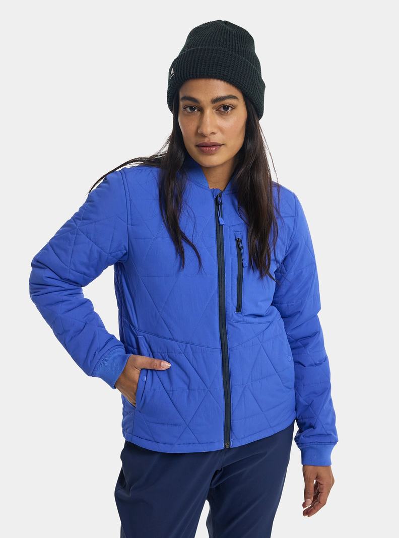 Blue Burton Versatile Heat Women's Ski Jackets | GOUQFM832