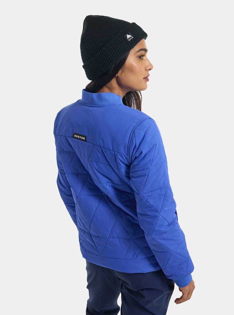 Blue Burton Versatile Heat Women's Ski Jackets | GOUQFM832