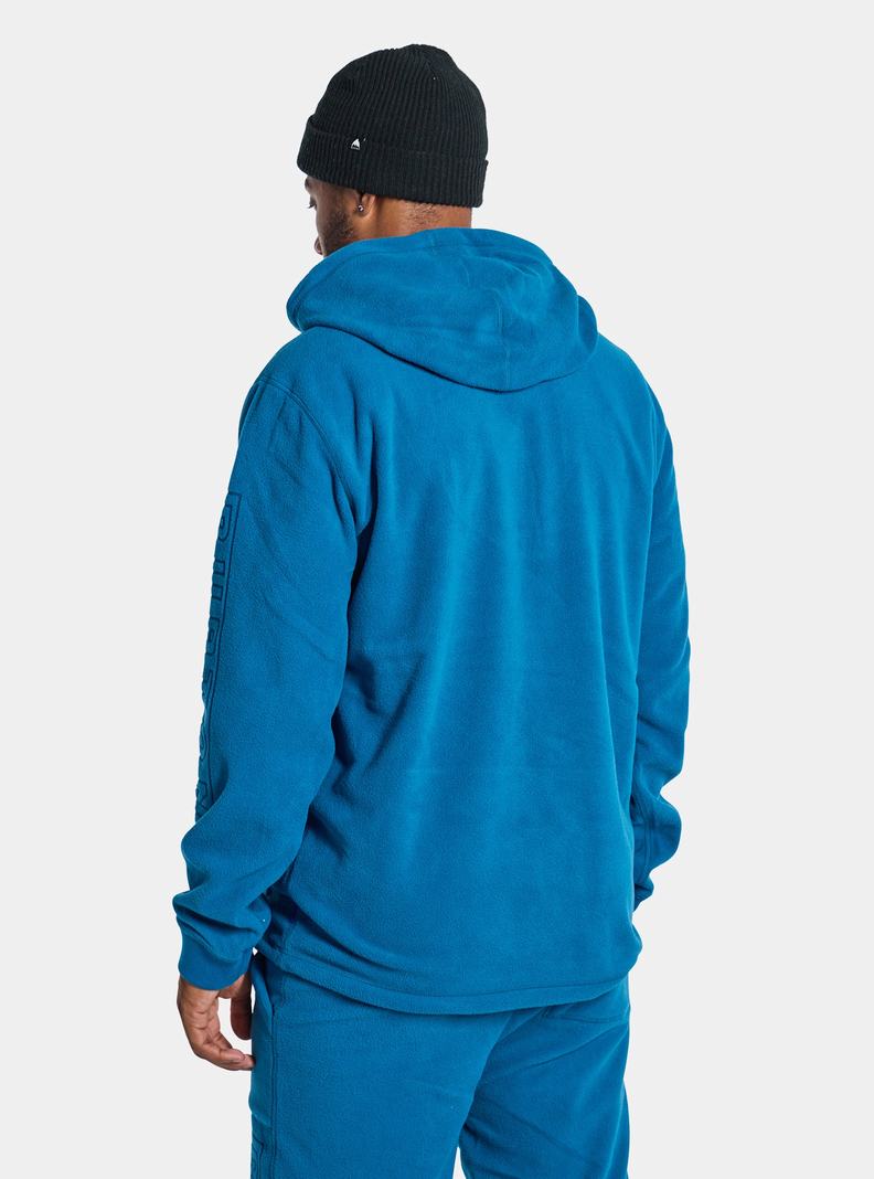 Blue Burton Westmate Pullover Women's Hoodies | TDMSLC634