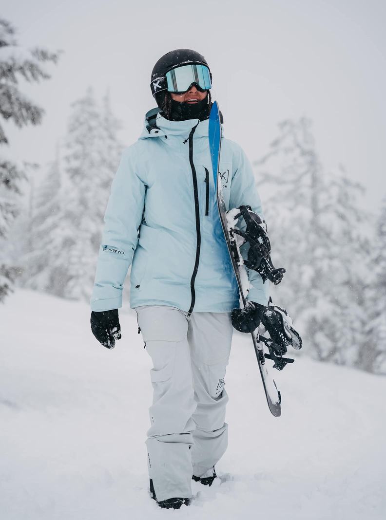 Blue Burton [ak] Flare GORE‑TEX 2L Down Women's Ski Jackets | BYEMTK382