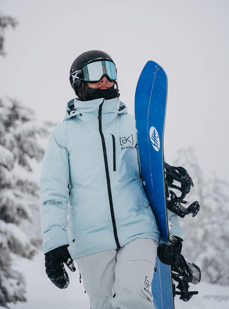 Blue Burton [ak] Flare GORE‑TEX 2L Down Women's Ski Jackets | BYEMTK382