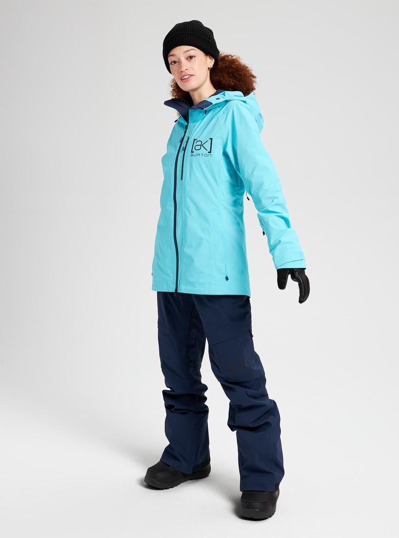 Blue Burton [ak] GORE-TEX 2L Upshift Women's Ski Jackets | JHOVQY473