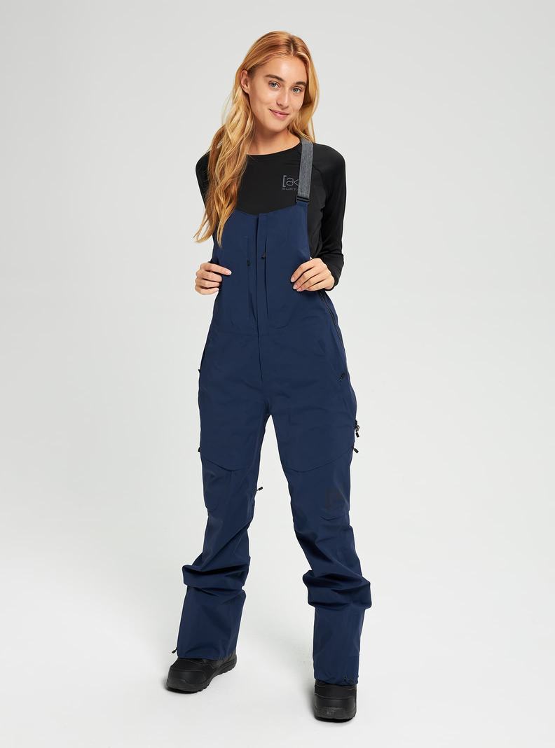 Blue Burton [ak] GORE‑TEX 3L Kimmy Women's Bibs | SOUDPY594