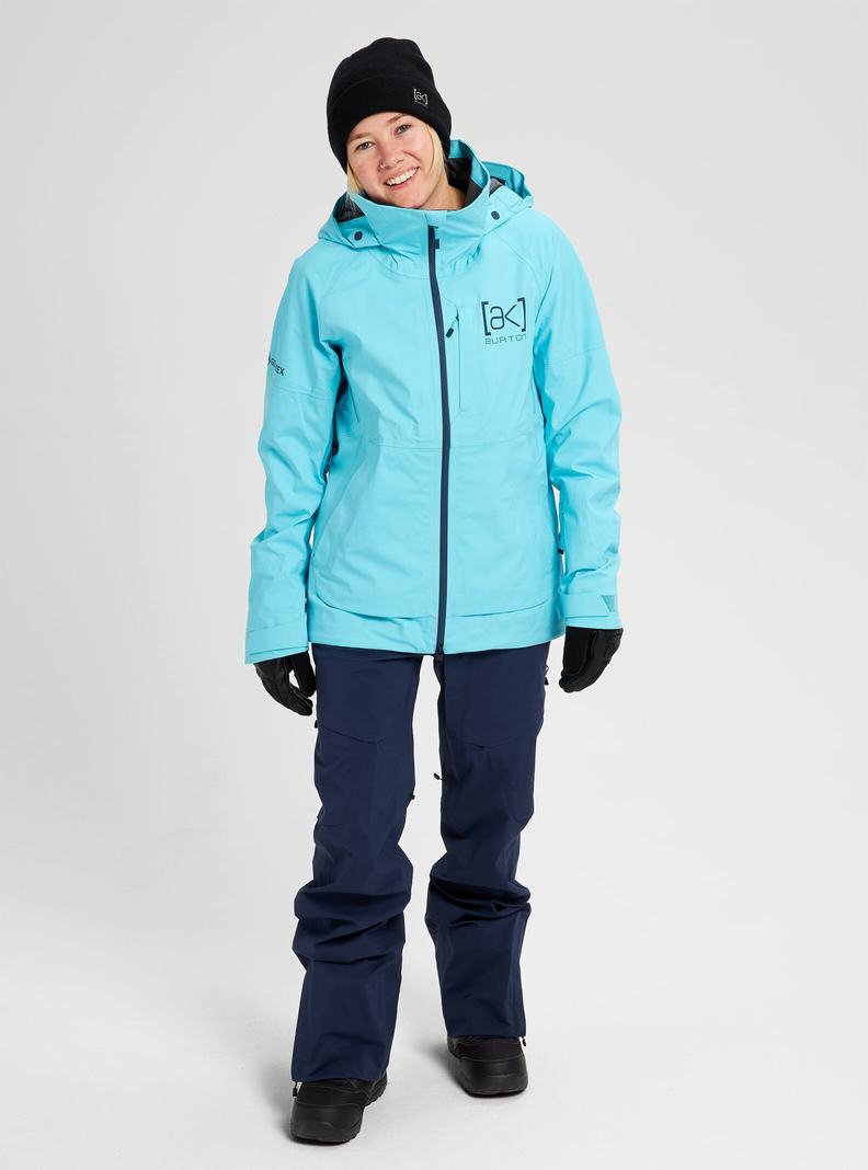 Blue Burton [ak] Kimmy GORE-TEX 3L Stretch Women's Ski Jackets | PBAXCG857