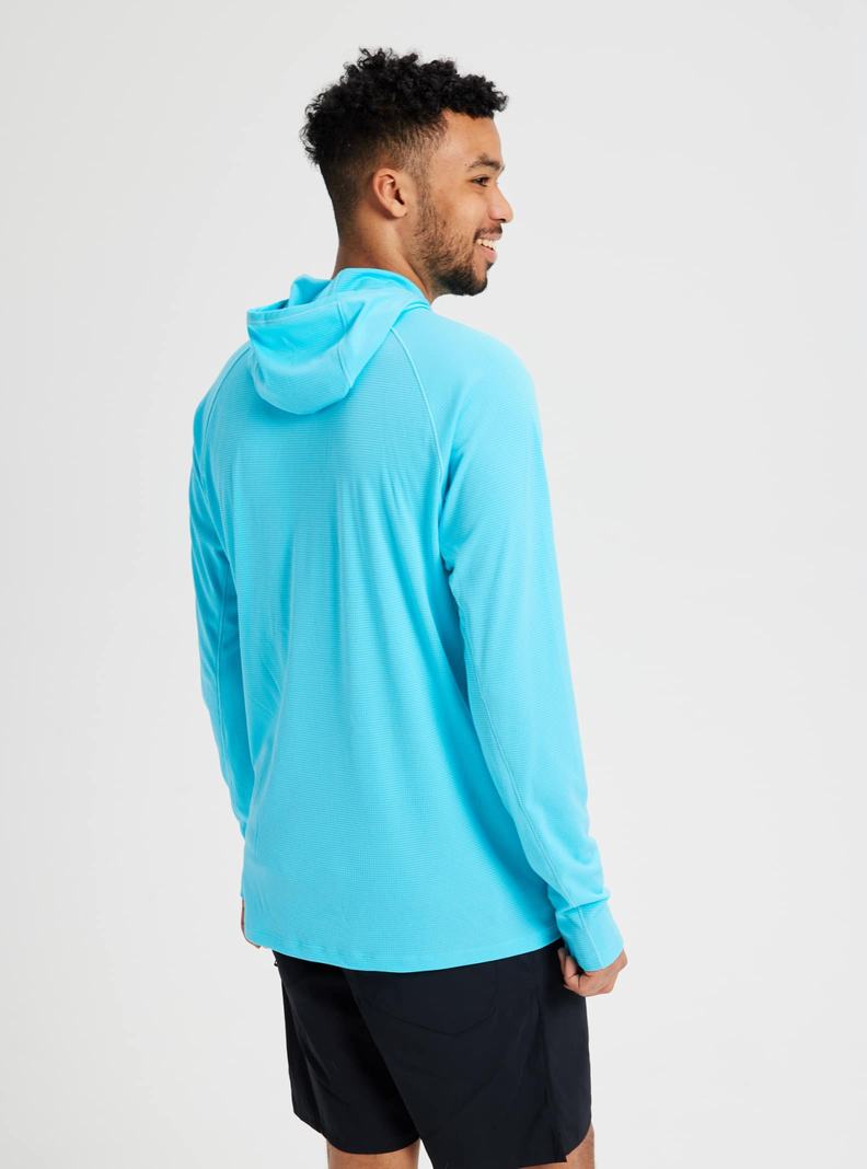 Blue Burton [ak] System Men's Hoodies | CGPESU627