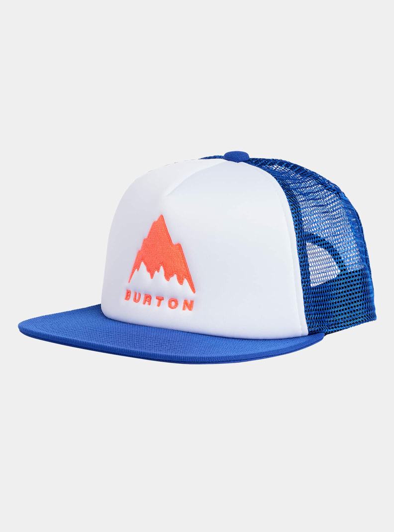 Blue / Orange Burton I-80 Trucker Snapback Kids\' Hat | UCNYZF758