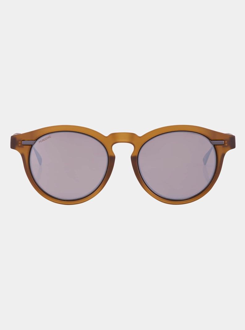 Brown / Black Burton Anon Advocate Unisex Sunglasses | VHXAMG721