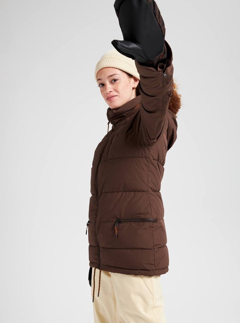 Brown Burton Keelan Women's Ski Jackets | YZNFKJ517