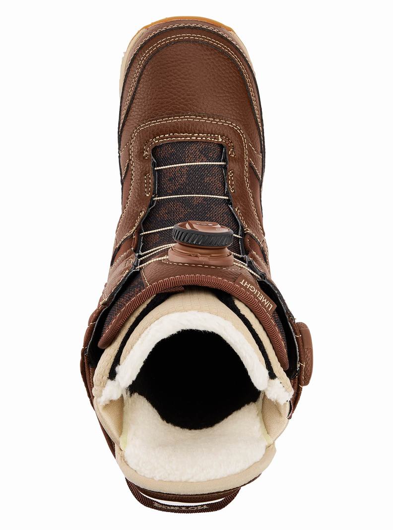 Brown Burton Limelight BOA® Women's Snowboard Boots | BECDPH859