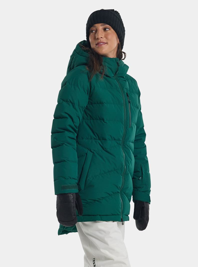 Brown Burton Loyil Down Women's Ski Jackets | NJMBGU624