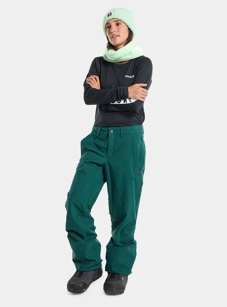 Brown Burton Melter Plus 2L Women's Ski Pants | ZEVFHB746