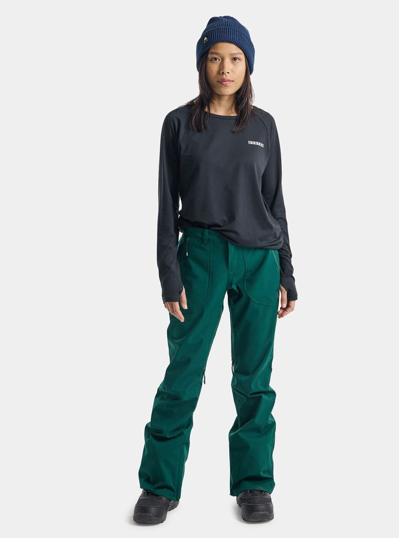 Brown Burton Vida 2L Women's Ski Pants | VOKZGF129