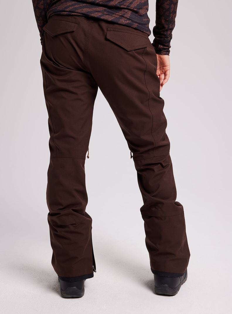 Brown Burton Vida Women's Ski Pants | GUOJBE137