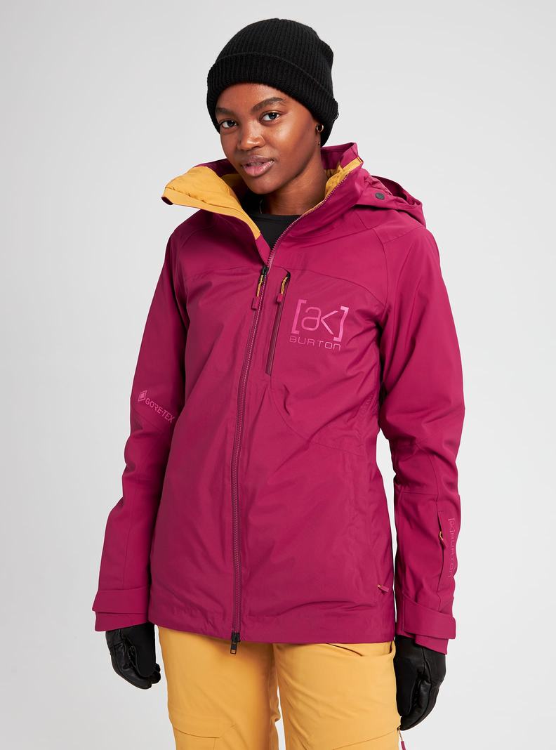 Brown Purple Burton [ak] GORE‑TEX 2L Embark Women's Ski Jackets | RIGENS527