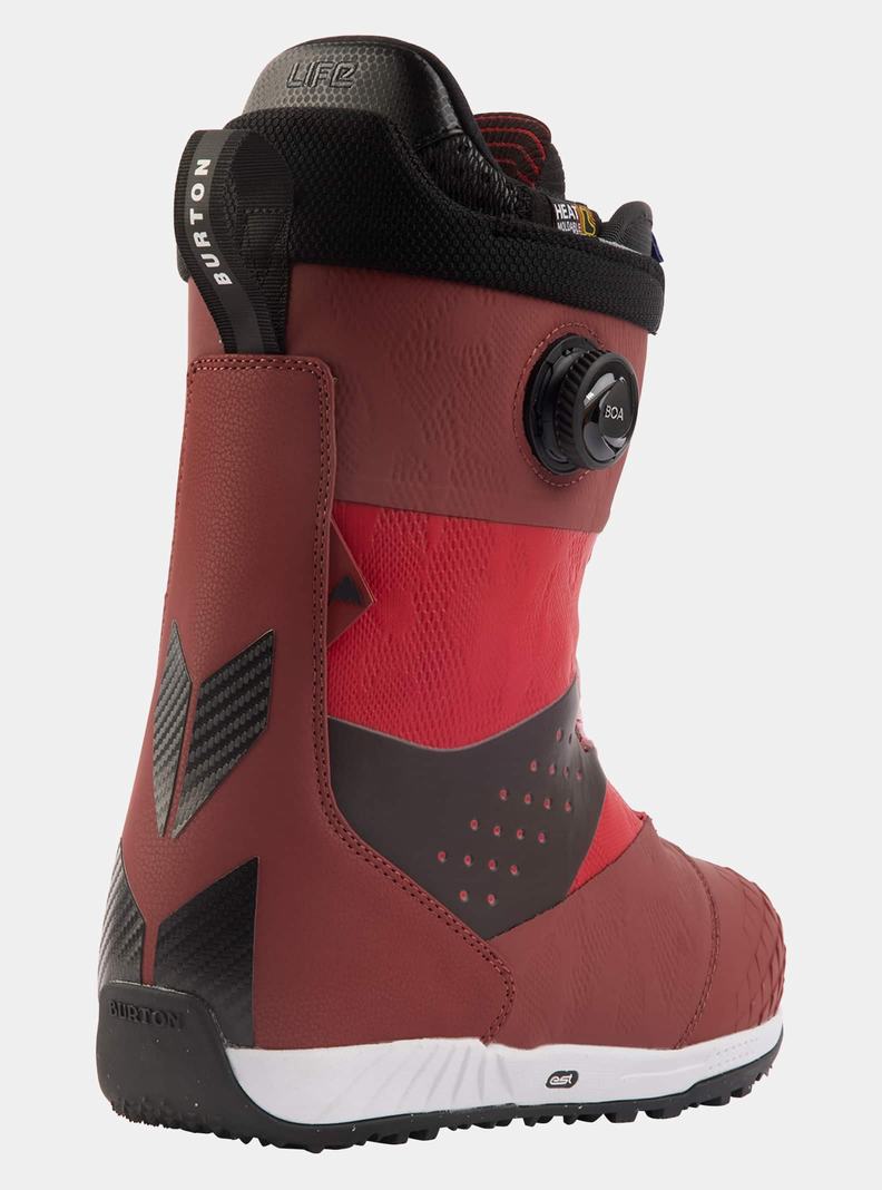 Burgundy / Black Burton Ion BOA® Men's Snowboard Boots | IQSNUO543