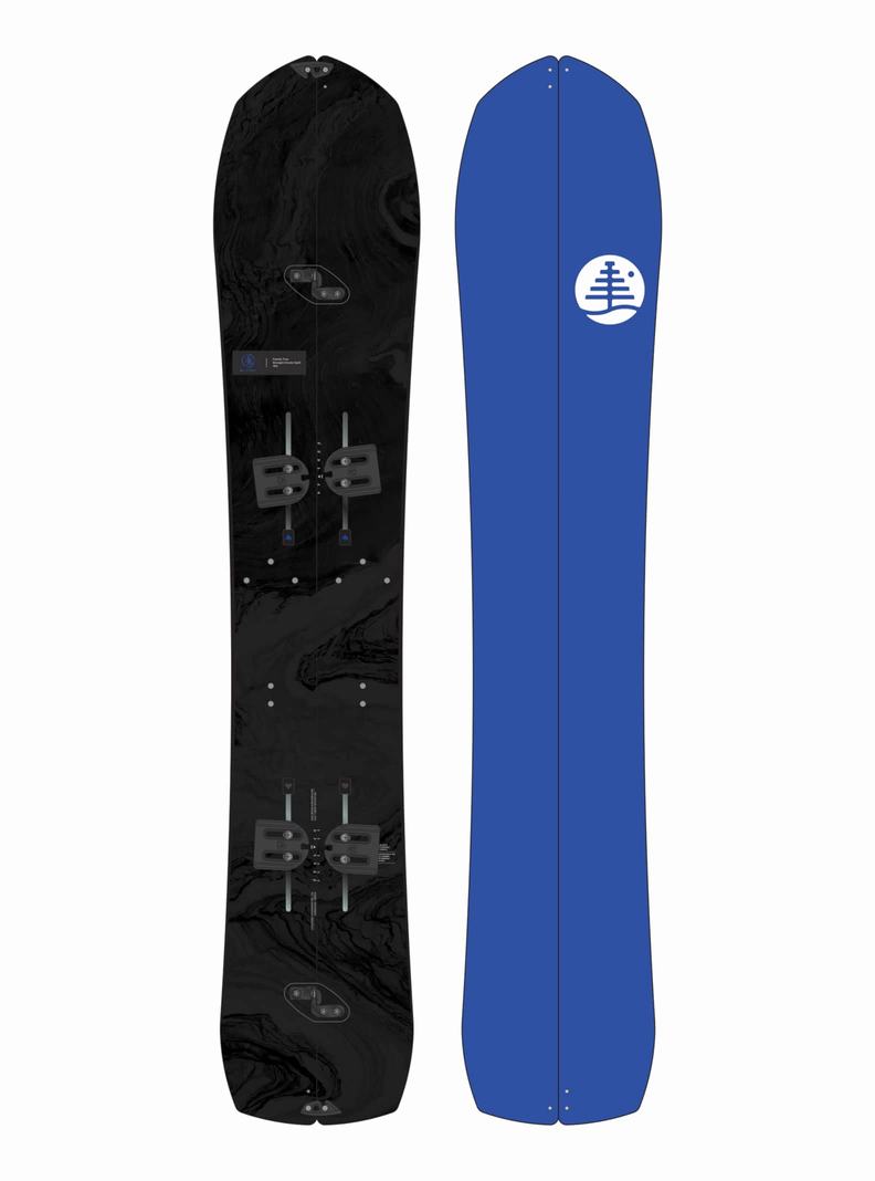 Burton Family Tree Straight Chuter Camber Splitboard Men\'s Snowboards | YXGCQB031