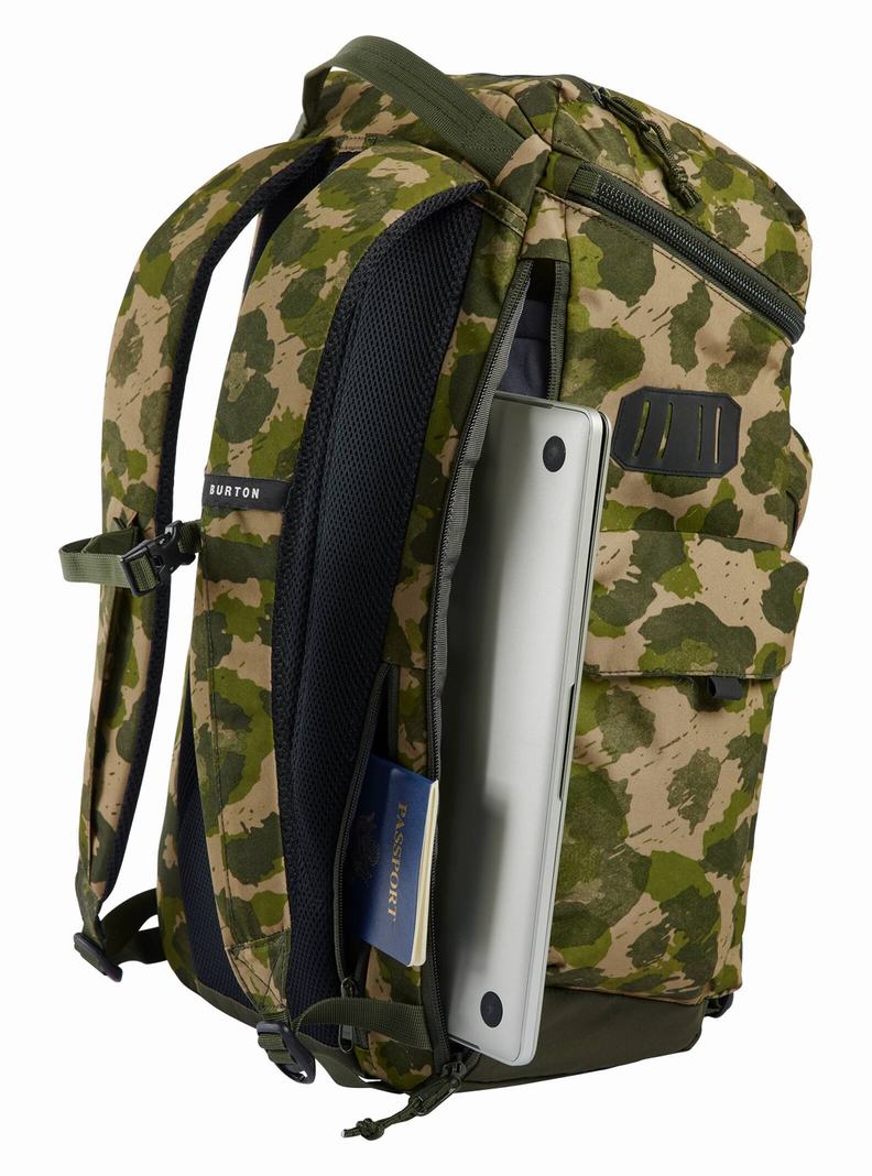 Camo Burton Annex 2.0 28L Unisex Backpacks | OXMQHT687