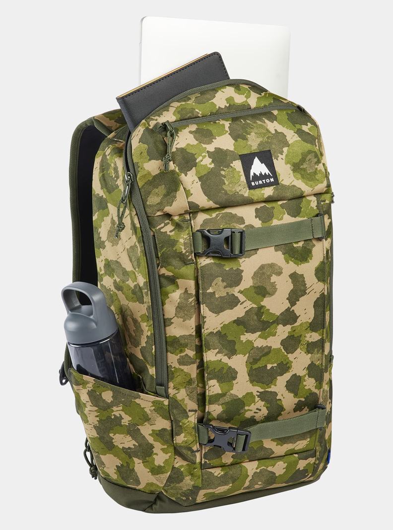 Camo Burton Kilo 2.0 27L Unisex Backpacks | BRTHFU950