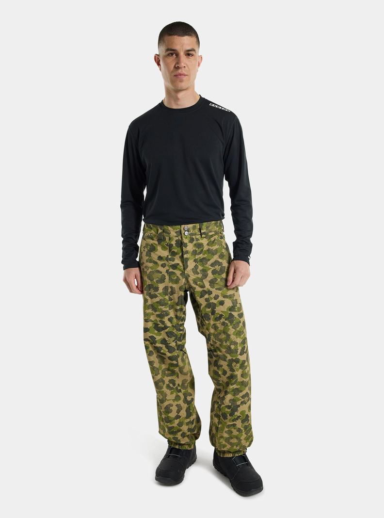 Camo Burton Melter Plus 2L Men's Ski Pants | RLXGBP495