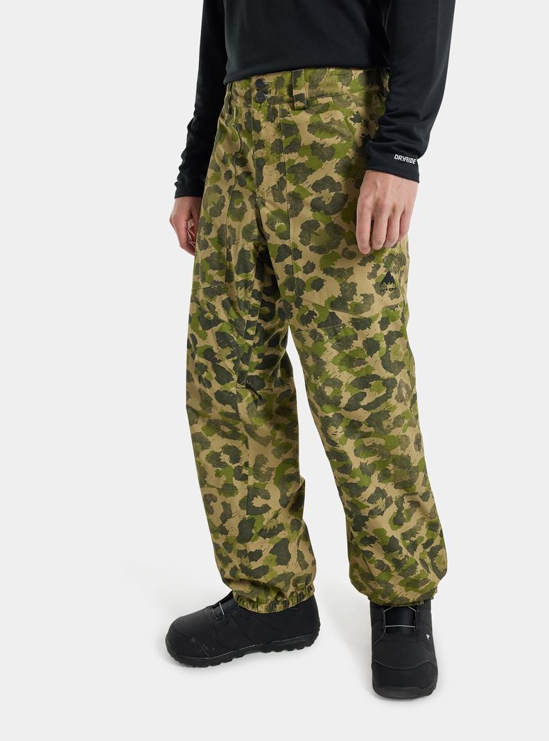 Camo Burton Melter Plus 2L Men's Ski Pants | RLXGBP495