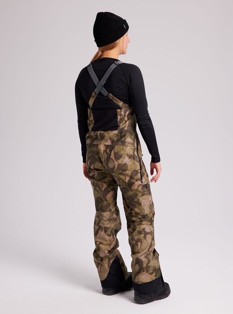 Camo Burton [ak] GORE-TEX 2L Kimmy Women's Bibs | KYJLFR702