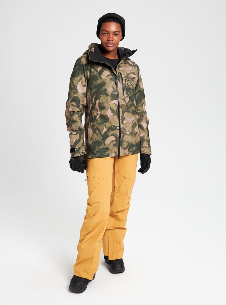 Camo Burton [ak] GORE‑TEX 2L Embark Women's Ski Jackets | AIYERF610