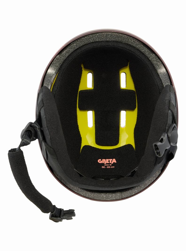 Chocolate Burton Anon Greta 3 Women's Snowboard Helmets | DPACME405