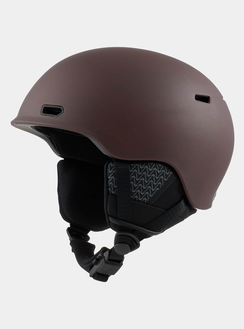 Chocolate Burton Anon Oslo WaveCel Men's Snowboard Helmets | GBSNZT430