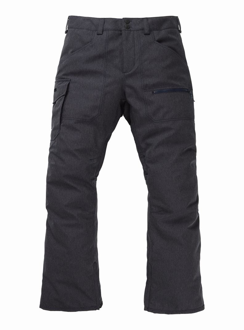 Deep Grey Burton Covert 2L Men\'s Ski Pants | EZWPOV451