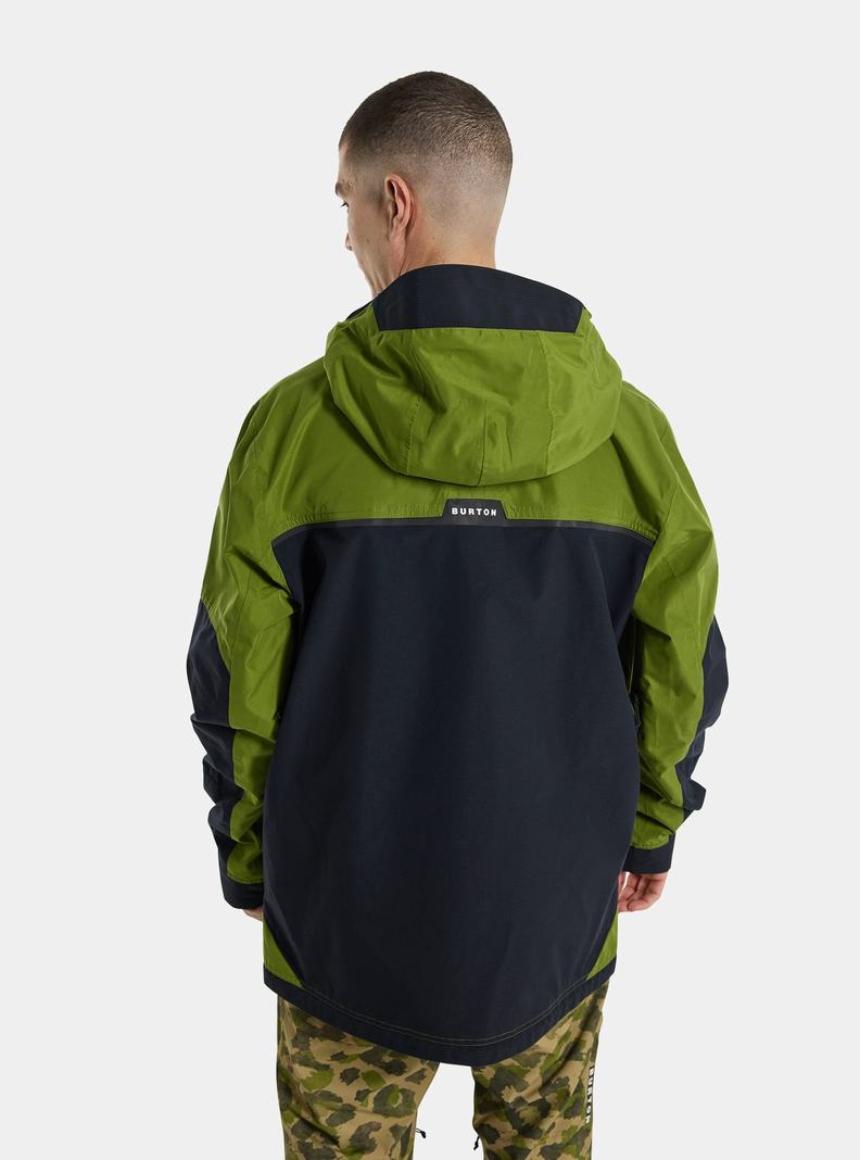 Green / Black Burton Frostner 2L Men's Ski Jackets | YNSDKT807